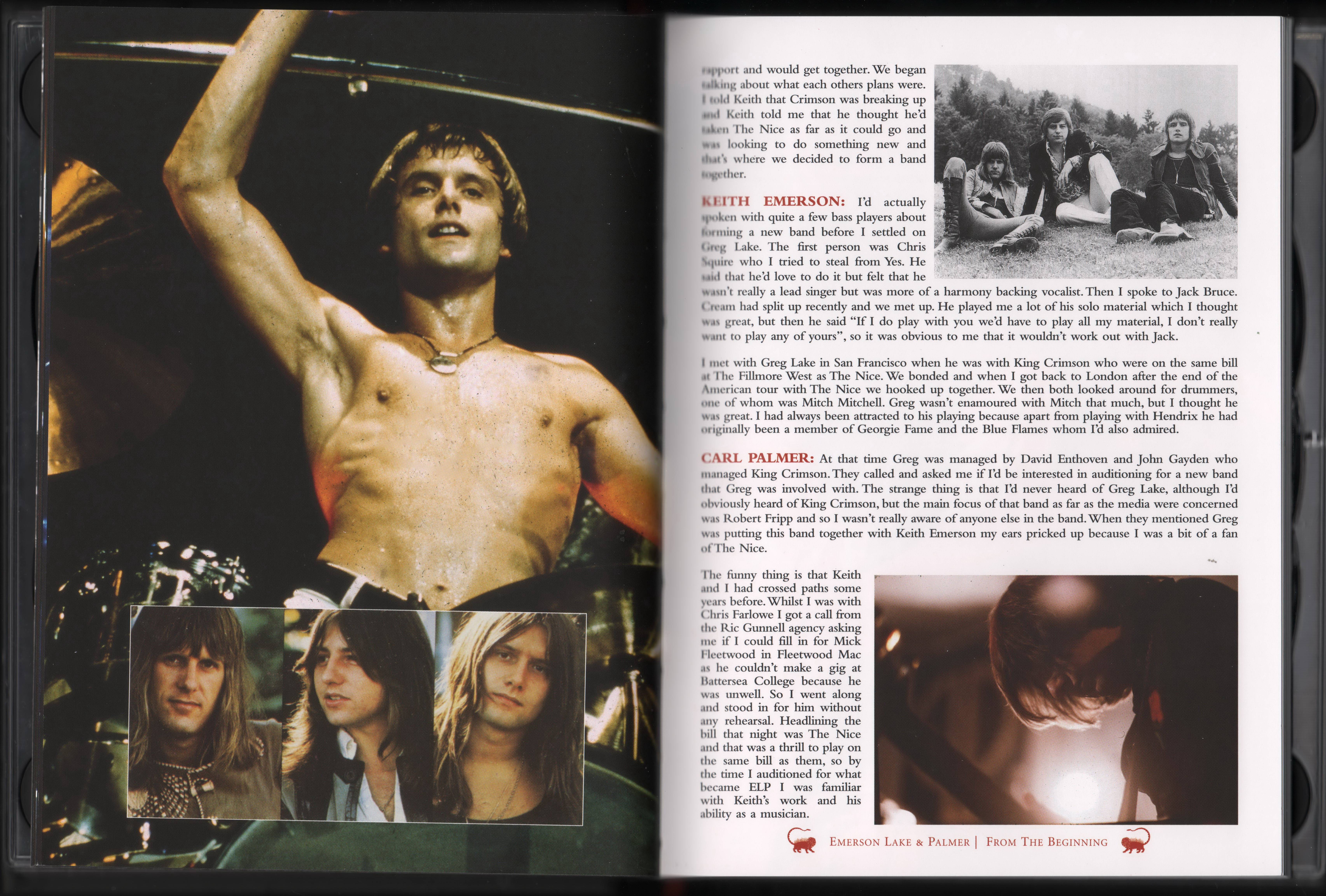 Emerson, Lake and Palmer From the Beginning [Booklet07 aus]